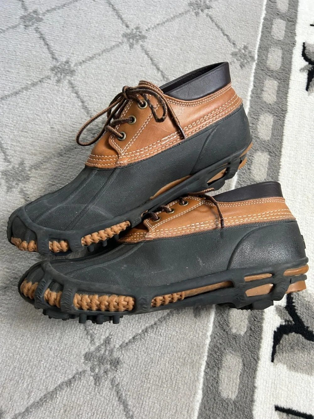 Men's SOGGs Waterproof Duck Shoes with Traction Spikes